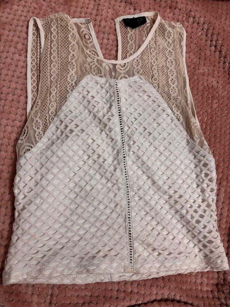 Lace Detail Tank Top