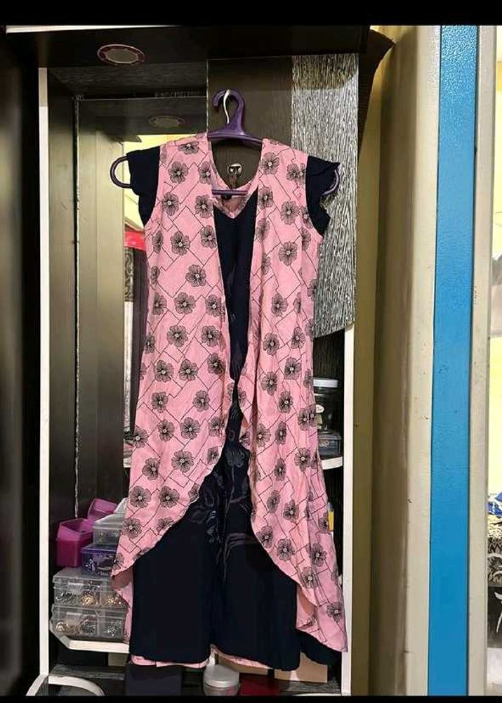 Pink &amp; Blue Kurti