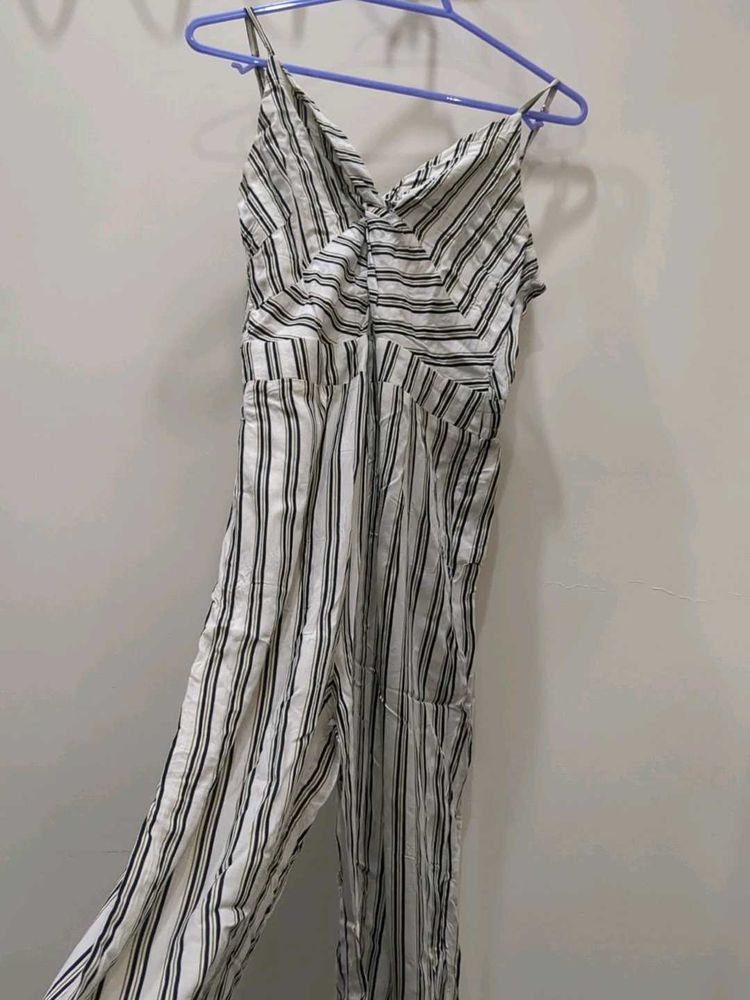 Striped Jumpsuit