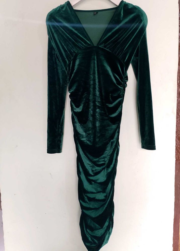 shein branded long dress.