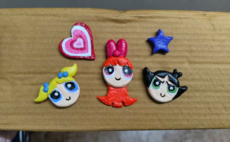 Powerpuff Girls Clay Set 💙♥️💚