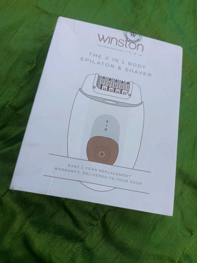 Winston 2-in-1 Epilator &amp; Shaver