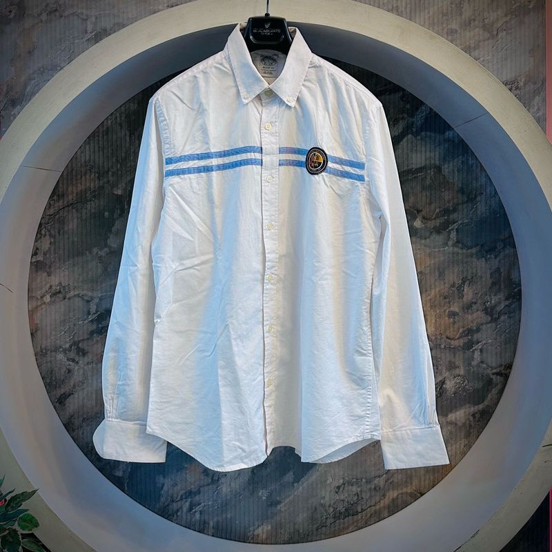 White Striped Shirt