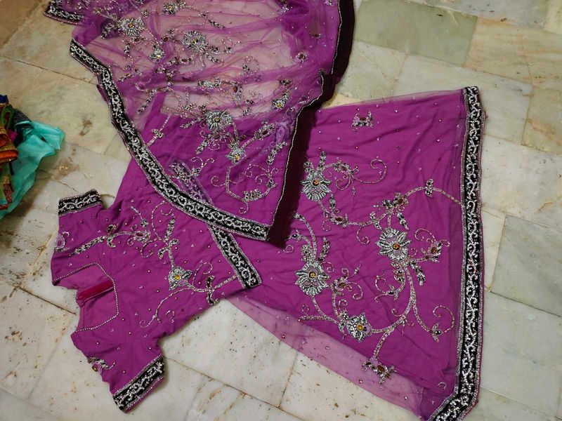 Daimond Work Lehanga 🤩