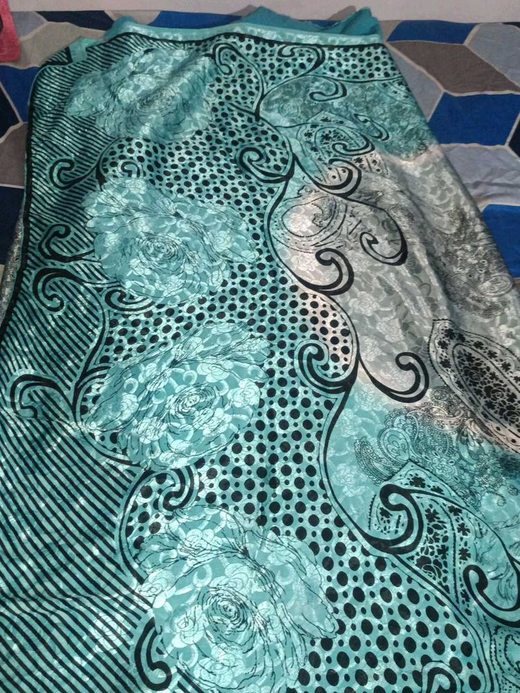 crape Elegant Ethnic Saree