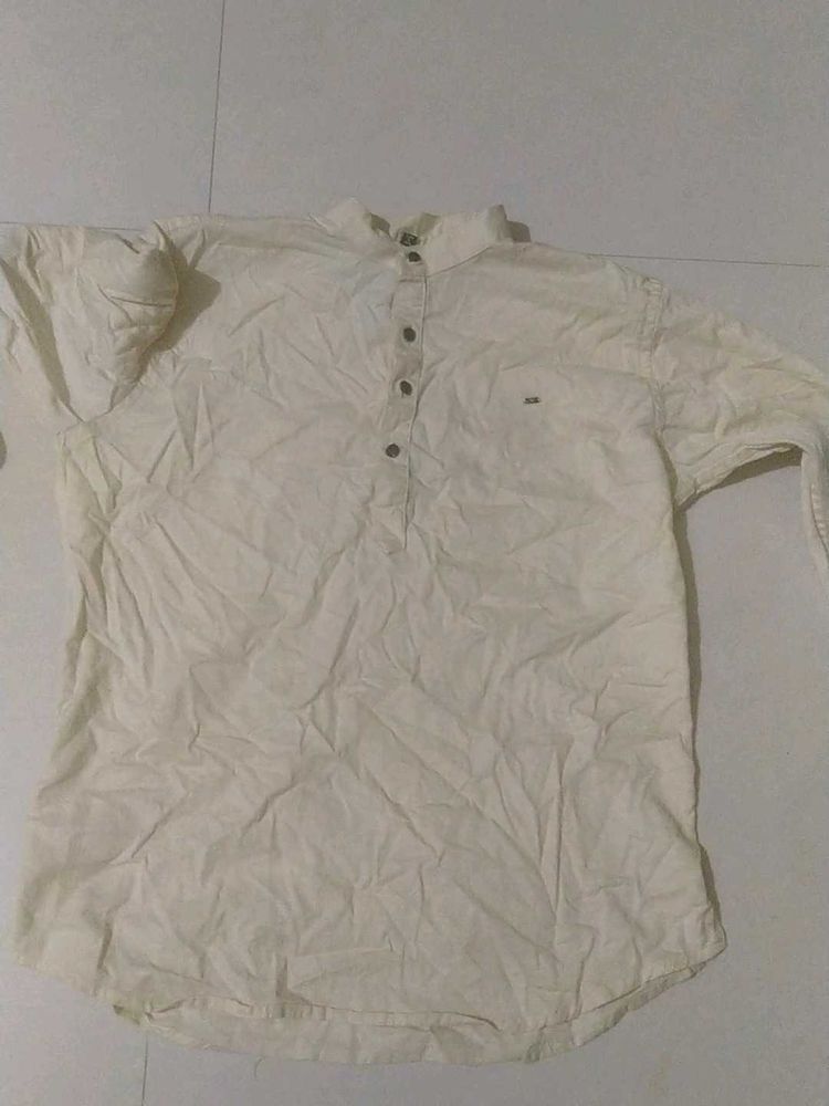 Elegant Cream Shirt