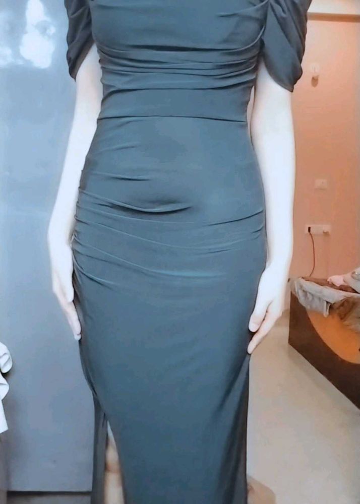 Elegant Bodycon Maxi Dress