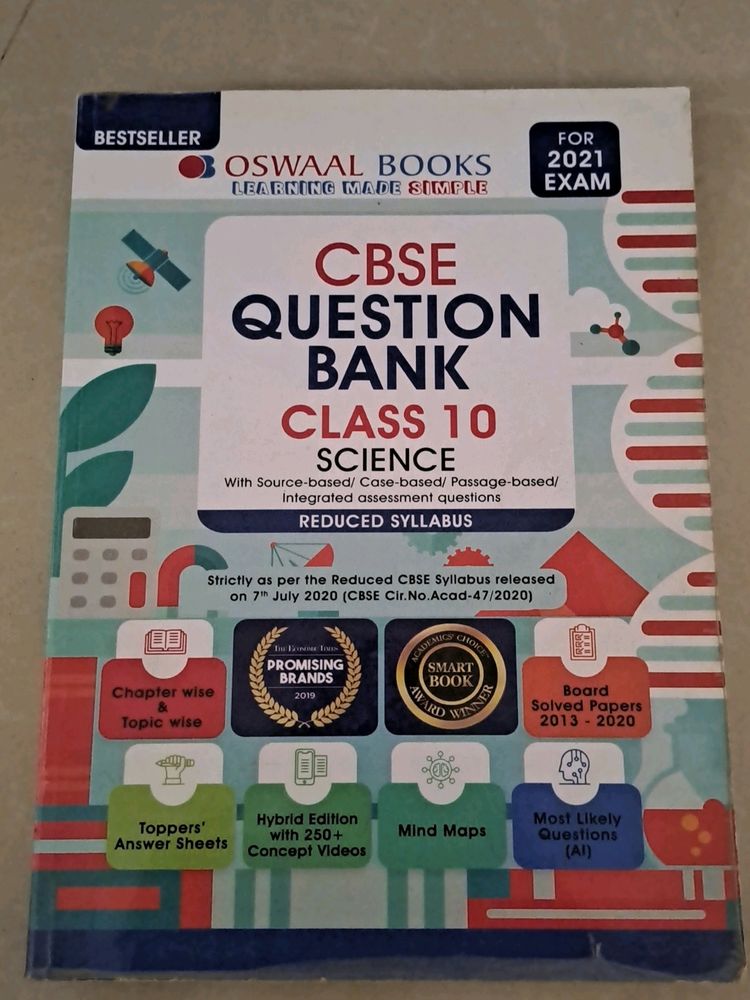 OSWAL Science Question Bank Class 10