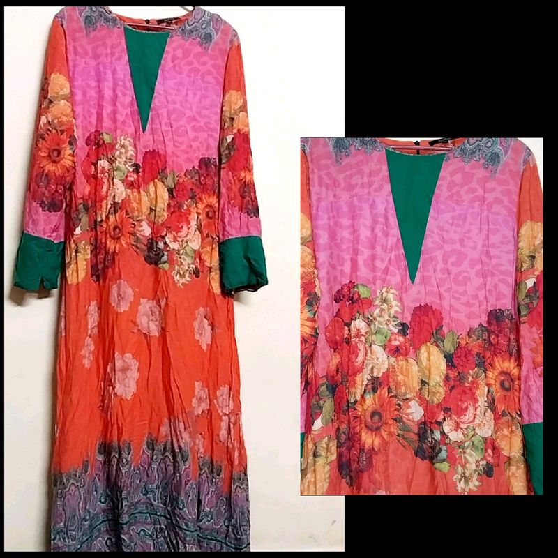 🌺Floral Gown...❤️💐