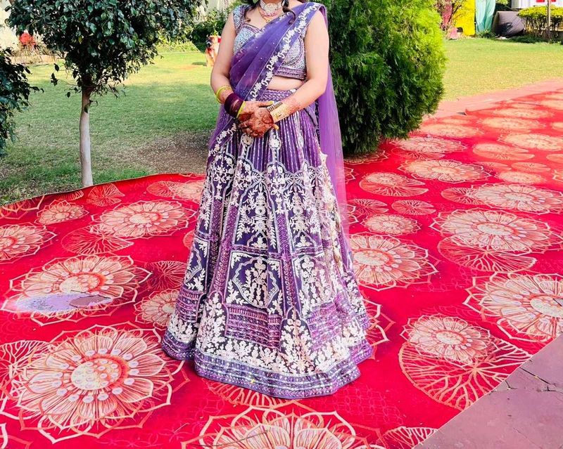 Gorgeous Purple Lehenga Choli