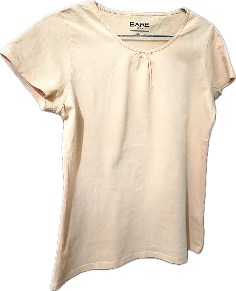 Casual Peach T-Shirt