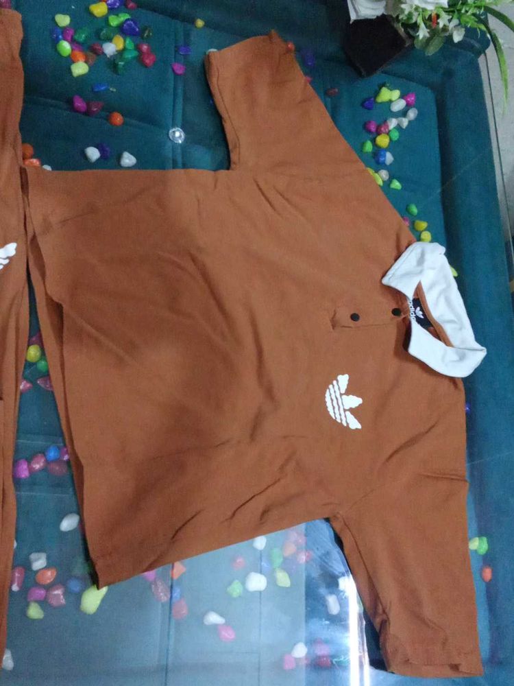 Adidas Brown Polo Cordset