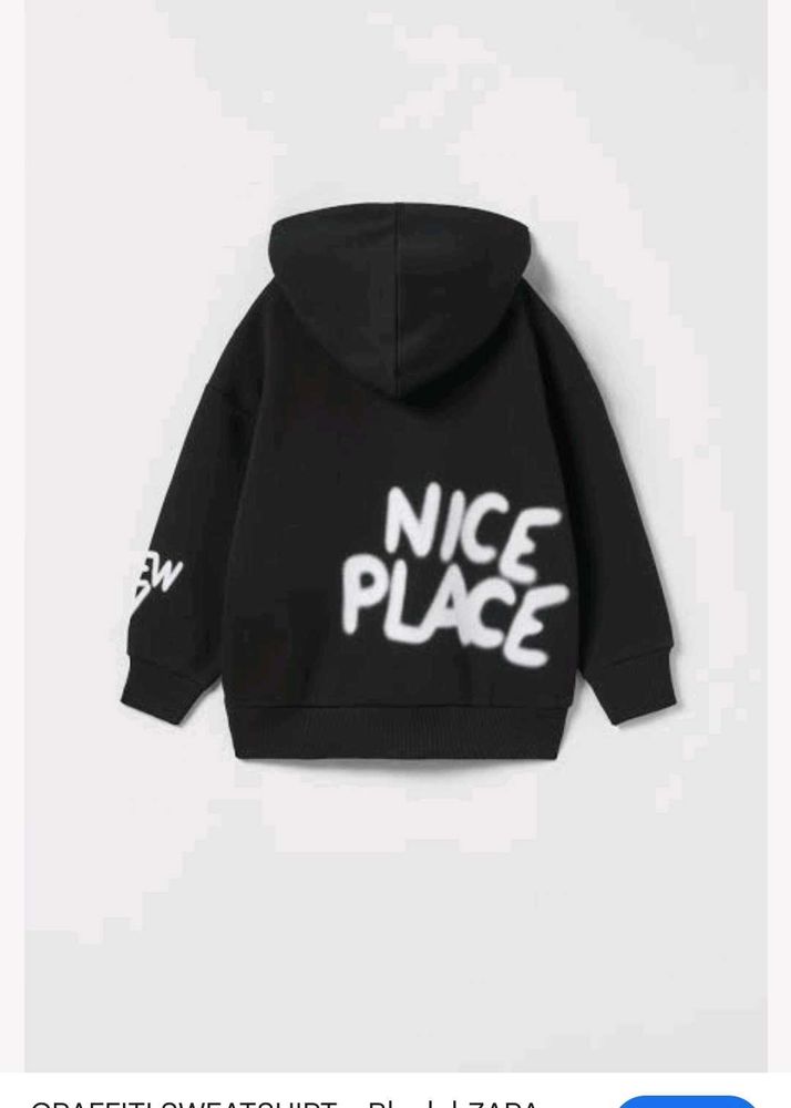 Zara Drop Shoulder Sweatshirt