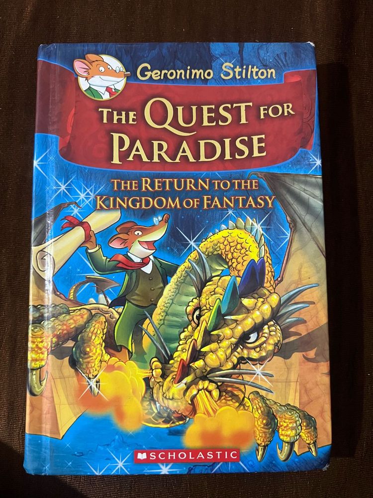 Geronimo Stilton: “The Quest for Paradise” book
