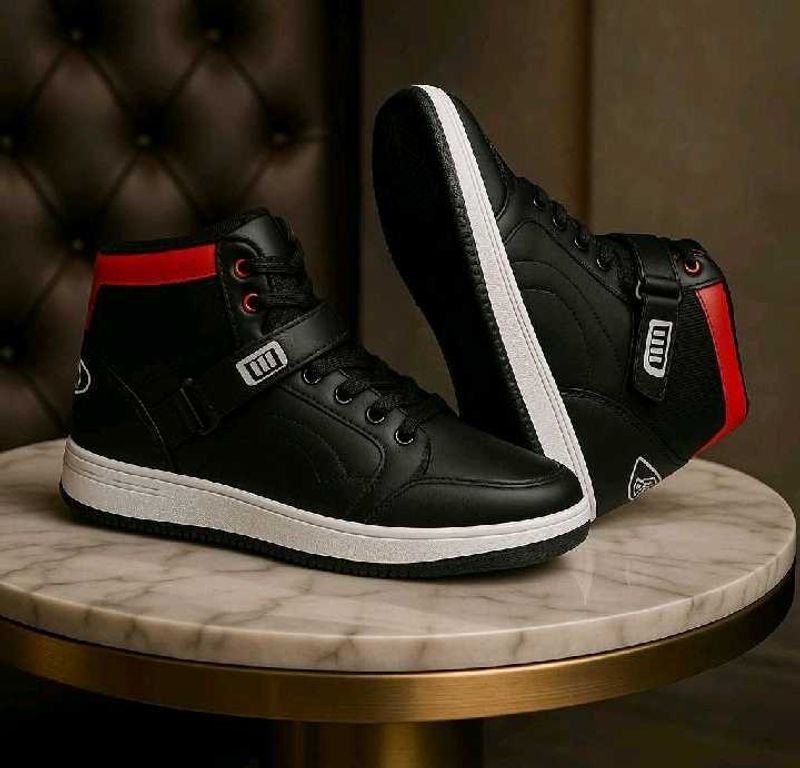 Black High Top Sneakers