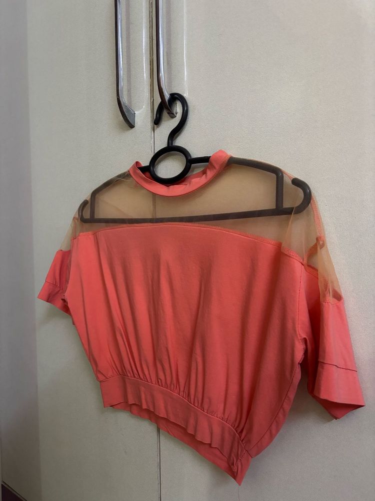 Cute Coral Top