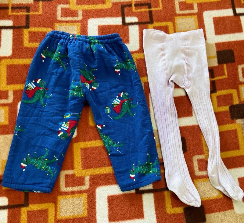 Kids Pants &amp; Tights Set 2 years