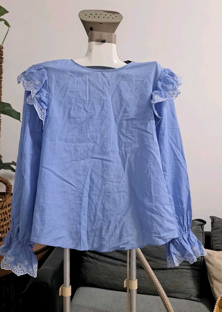 Zara Pure cotton Top.