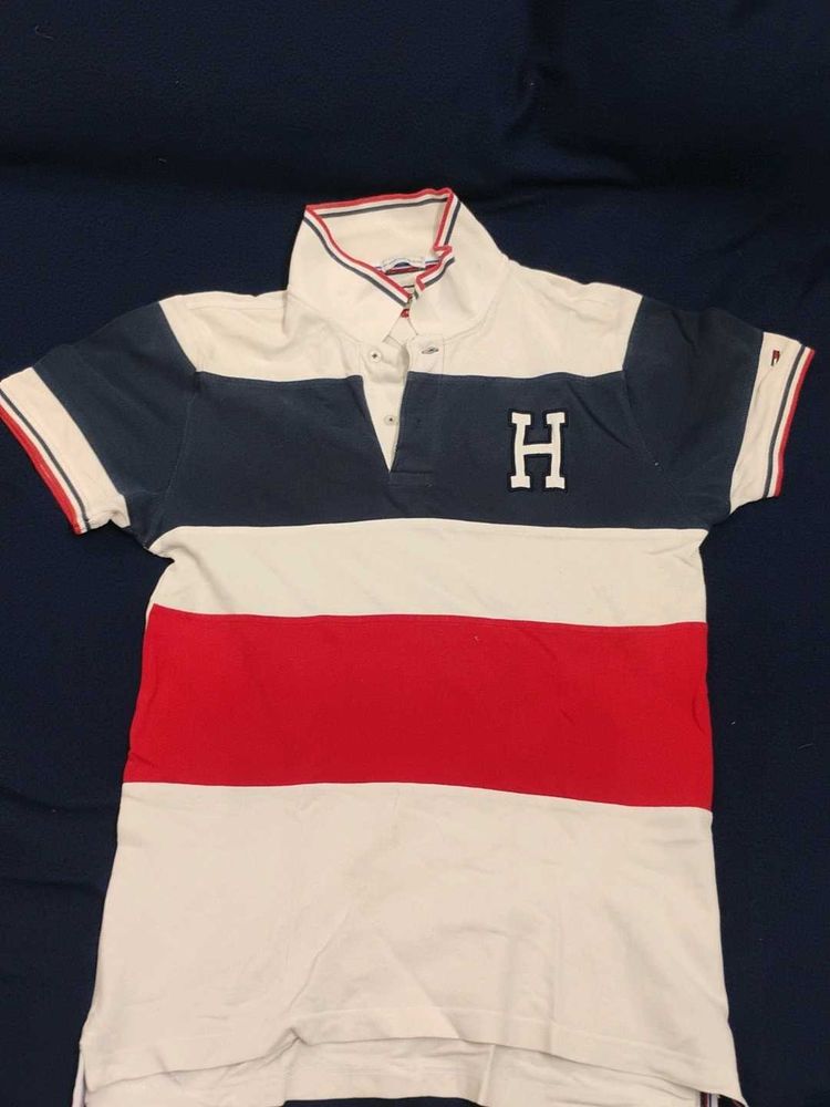 Tommy Hilfiger Striped Polo Shirt