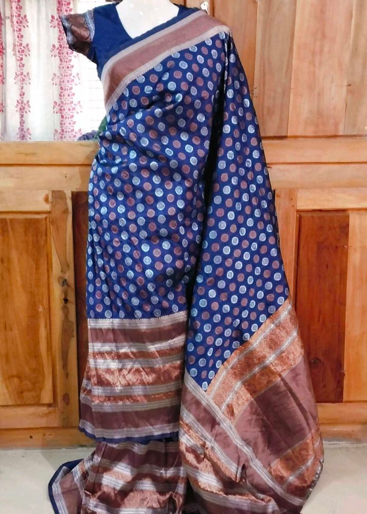 Beautiful Saree With Blouse ❤️