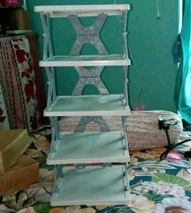 Shoe Rack 5 Layer Foldable 😲