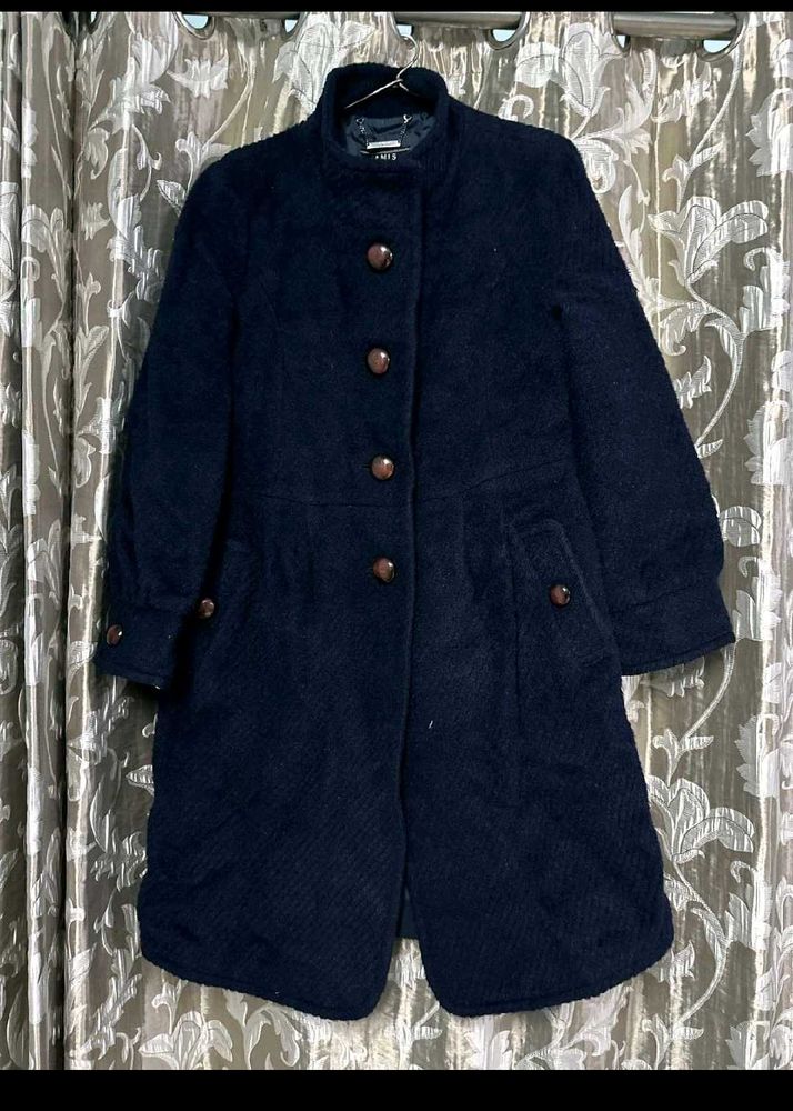 Elegant Navy Blue Coat