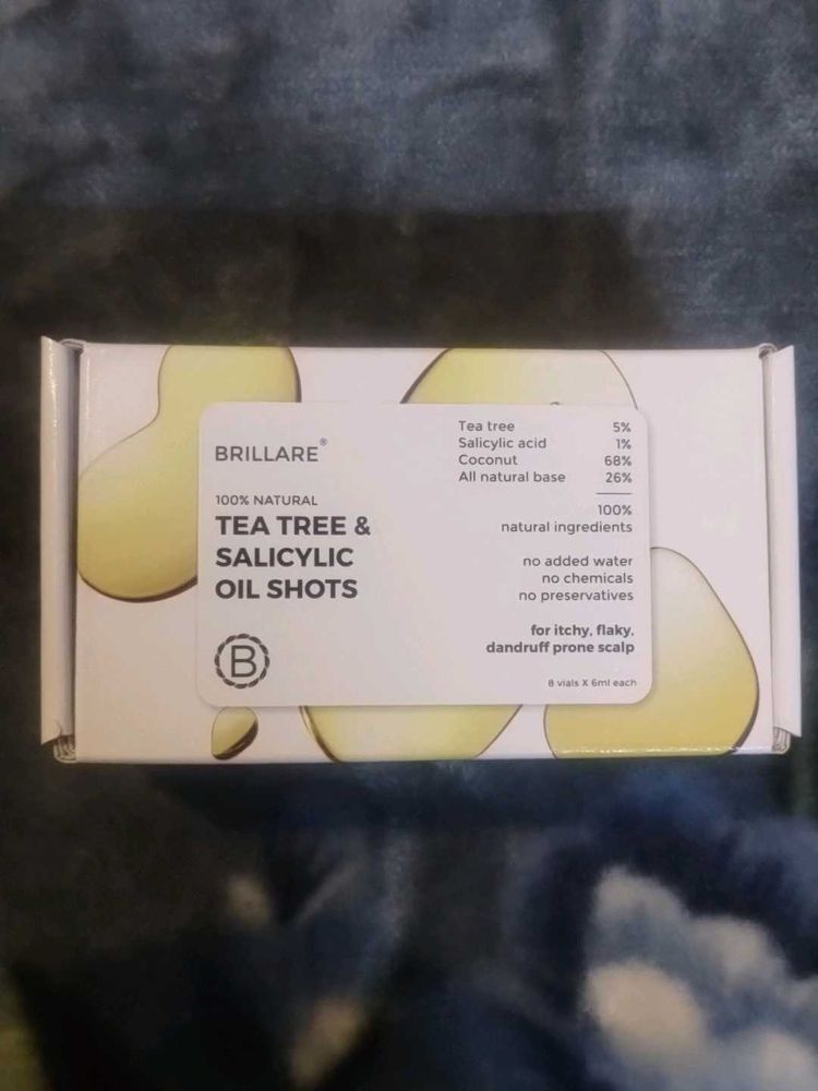 Brillare Tea Tree &amp; Salicylic Oil Shots