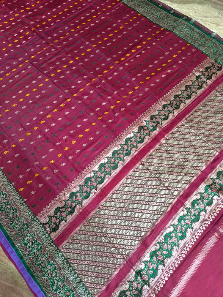 new saree pure banarasi satin silk
