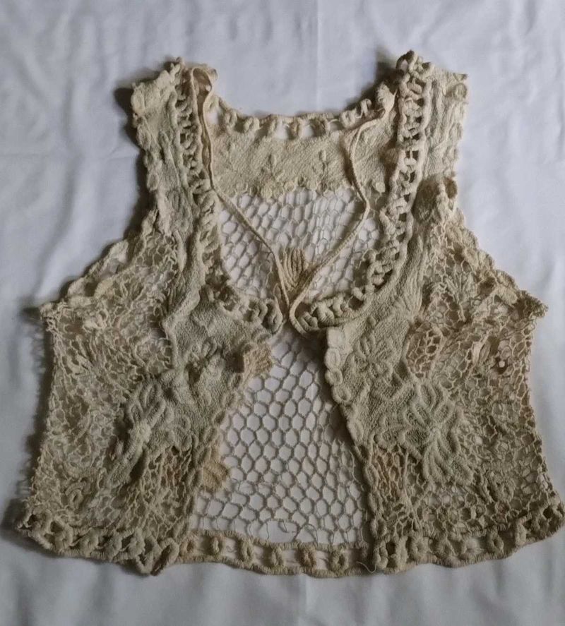 Vintage Crochet Vest