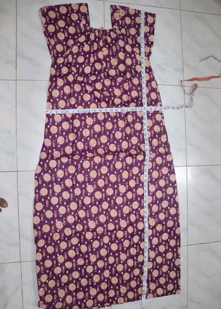 Floral Nighty Never Used Totally New
