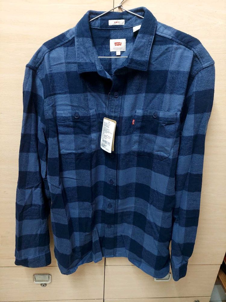 Levi&#39;s plaid full sleeves Shirt