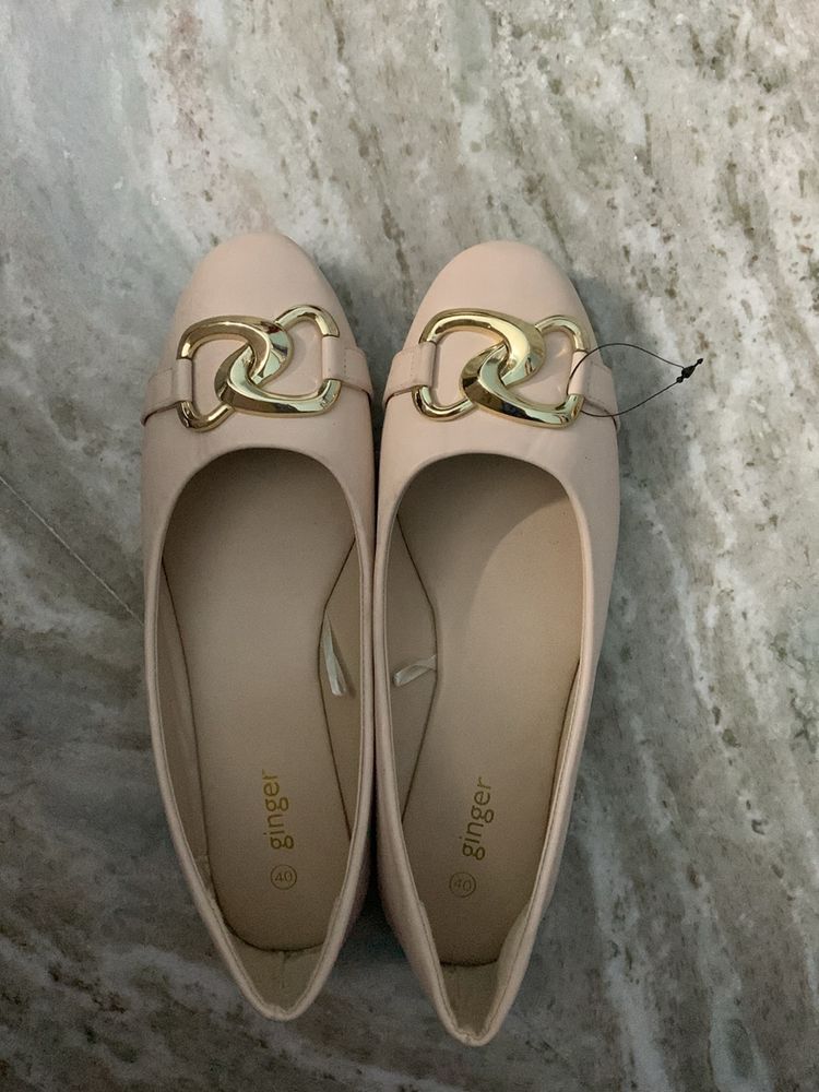 Beige Flats