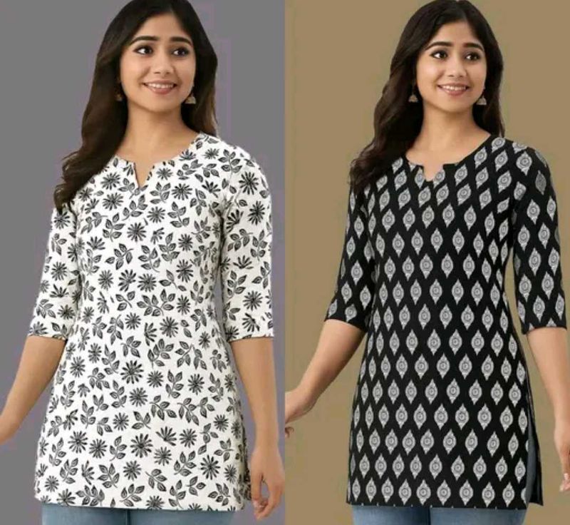Floral Print Tunic Top