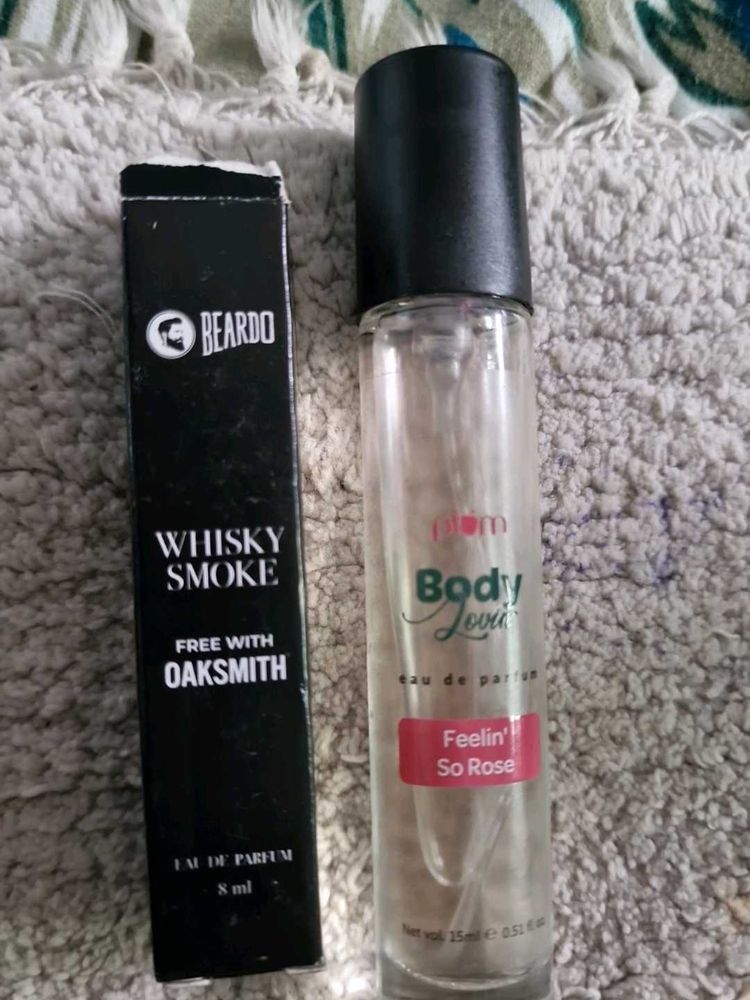 Combo Beardo Whisky &amp; Smoke &amp; Plum Body Perfumes