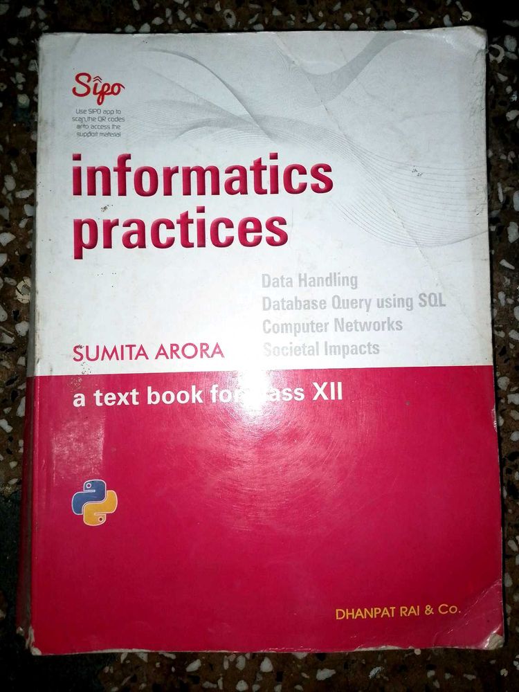Informatics Practices Sumita Arora class 12