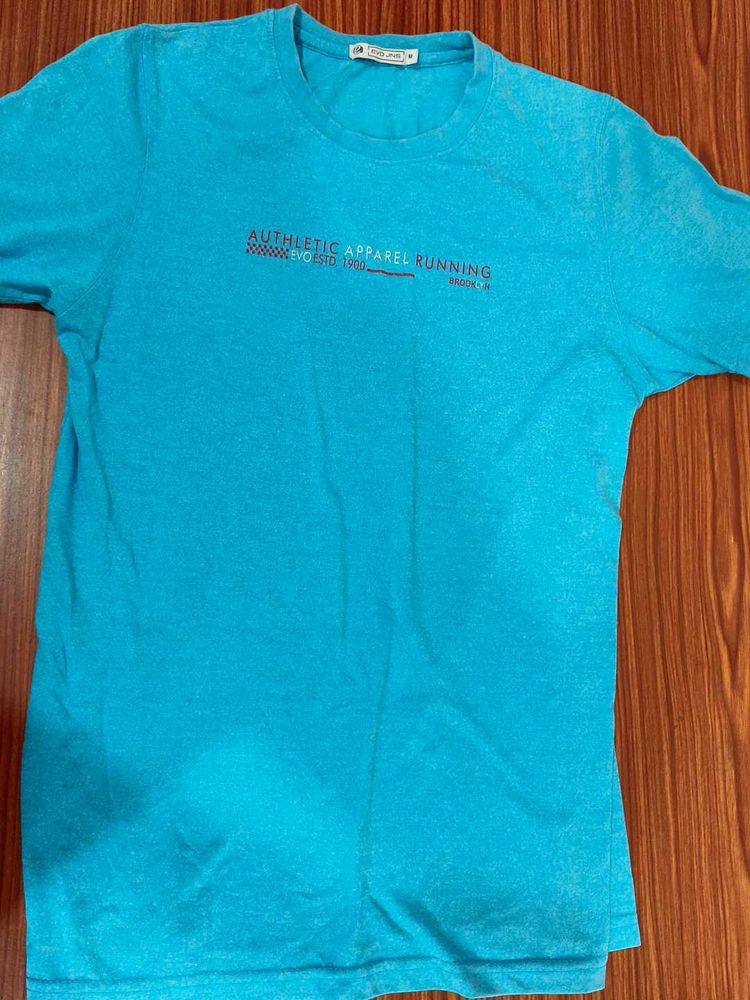 Blue Graphic T-Shirt