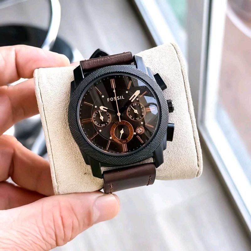 Fossil Watch - Brown &amp; Black