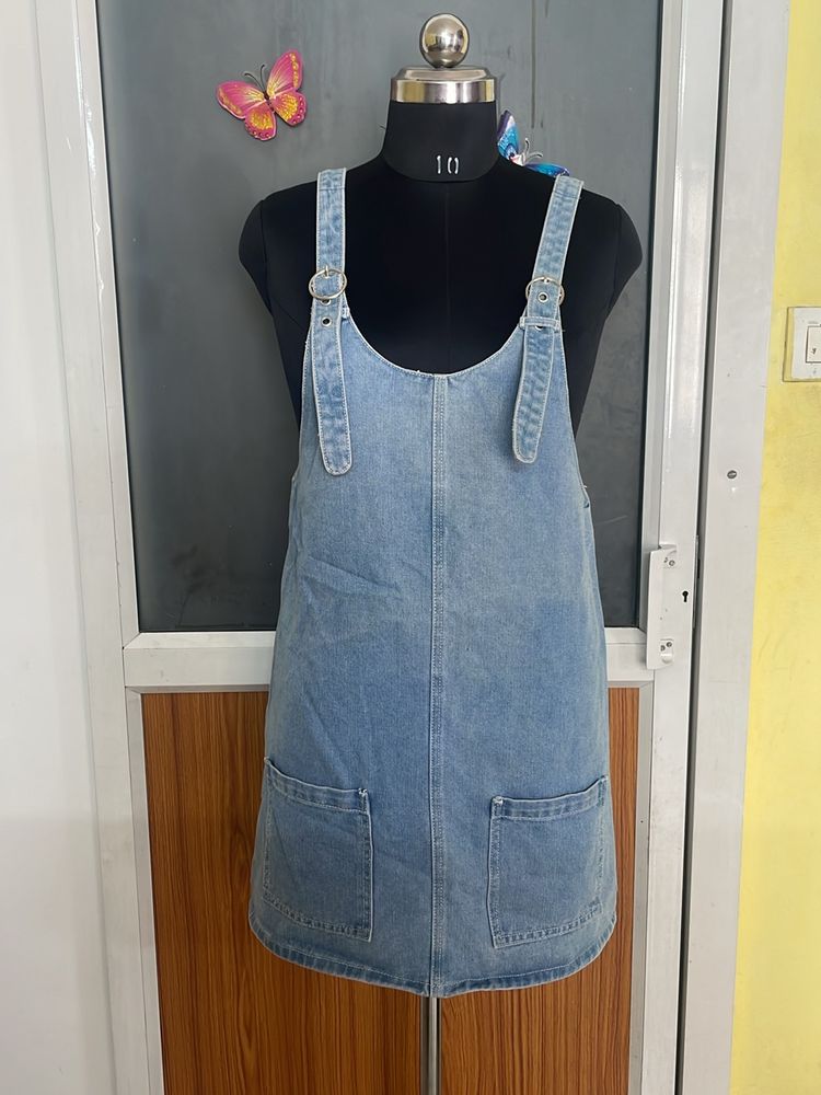 Short Denim Over Dress SALE ✨✨
