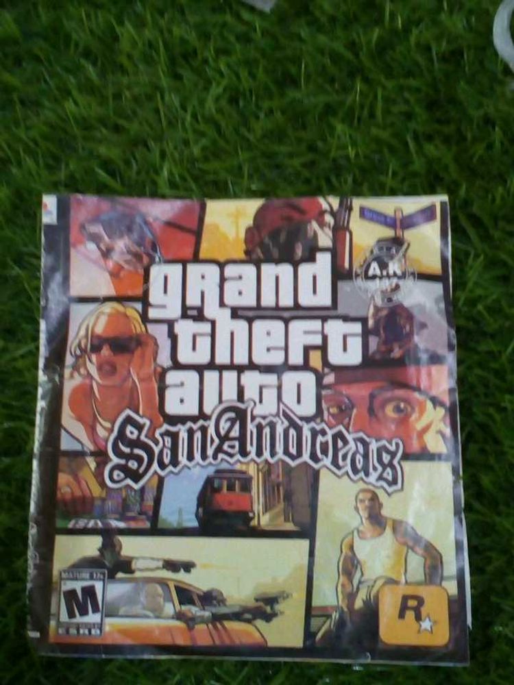 Ps2 Game &#39;gta Sanandreas&#39;
