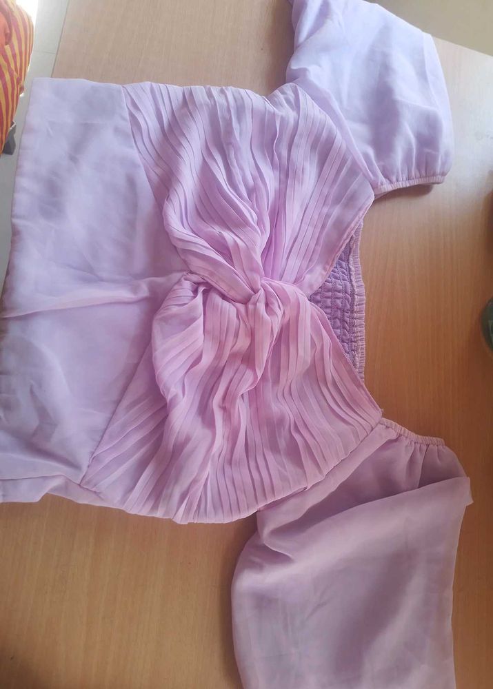 Lavender Colour Top