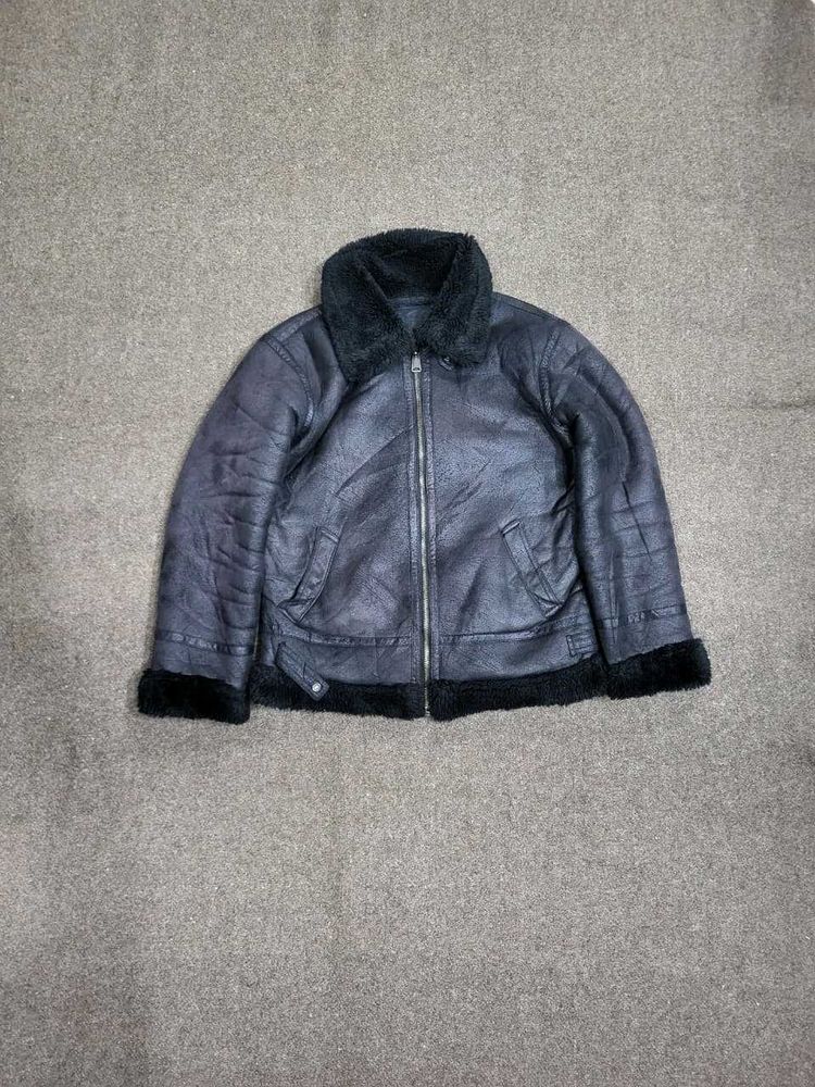 Alpha Industries leather Jacket
