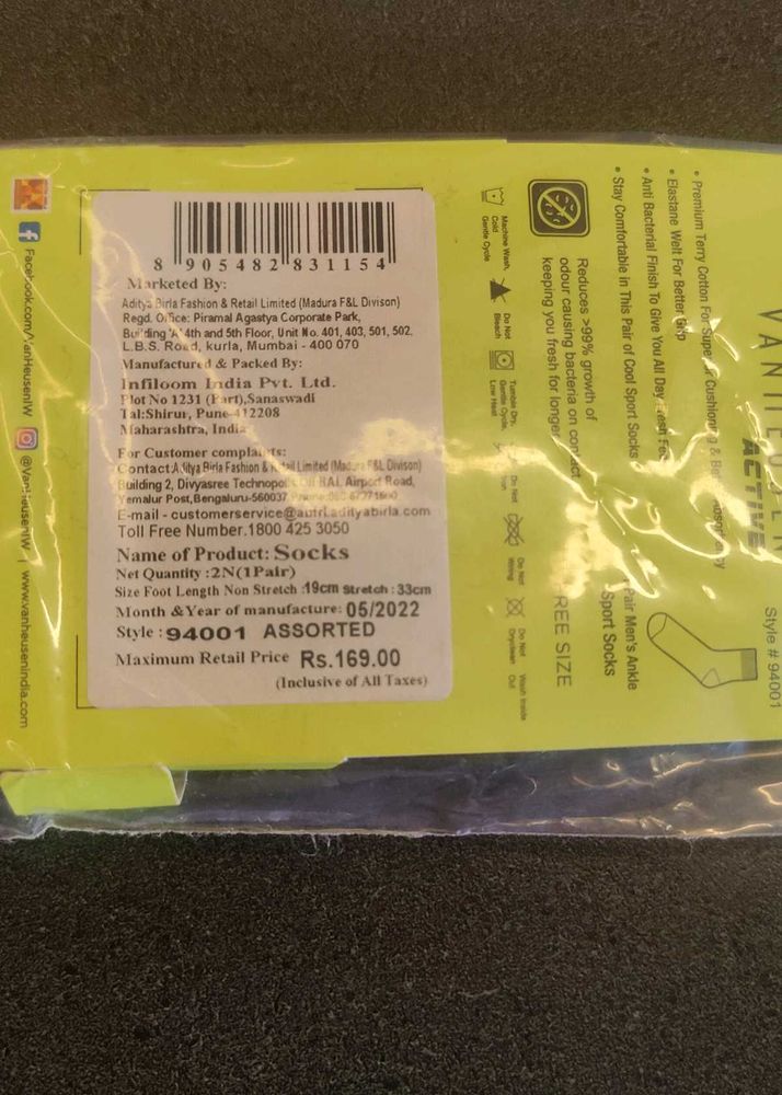 Van Heusen Active Socks