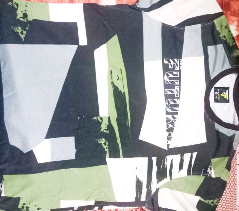 Abstract Print Tee