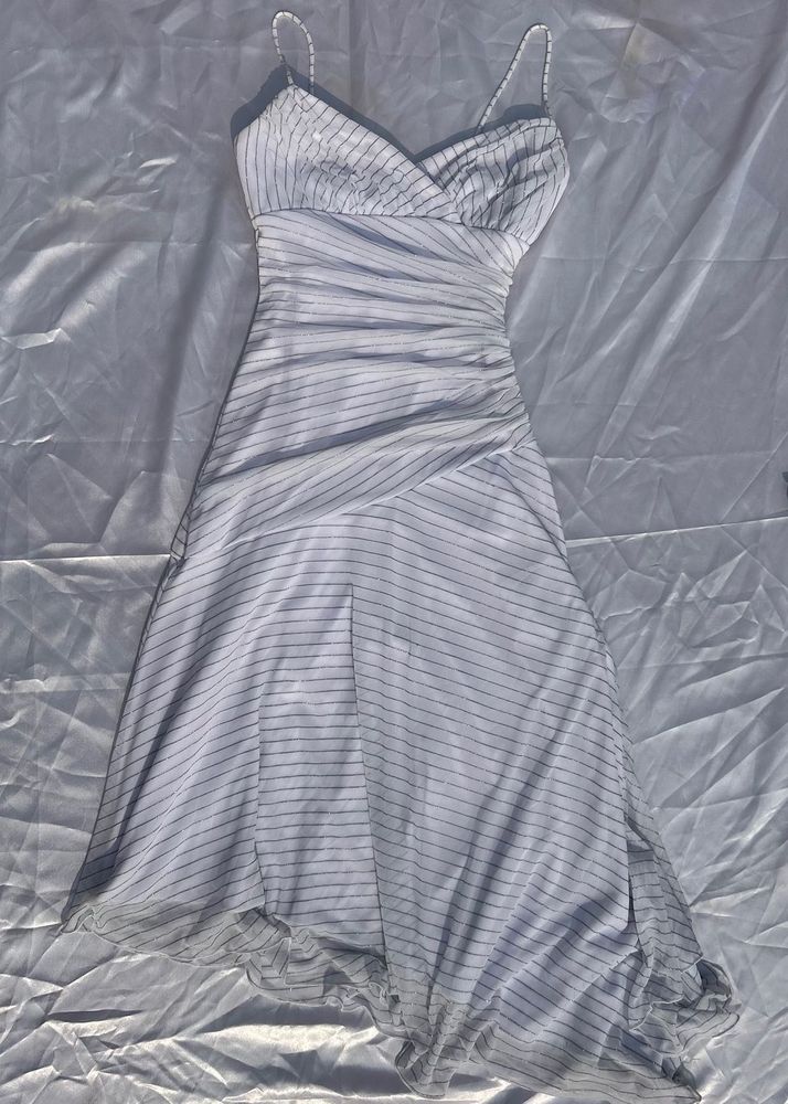 White mermaid dress