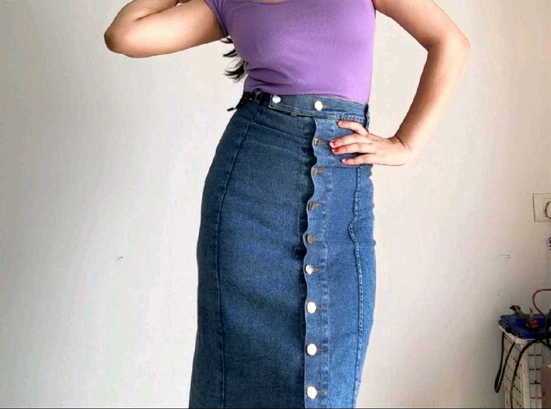 Denim Skirt Women
