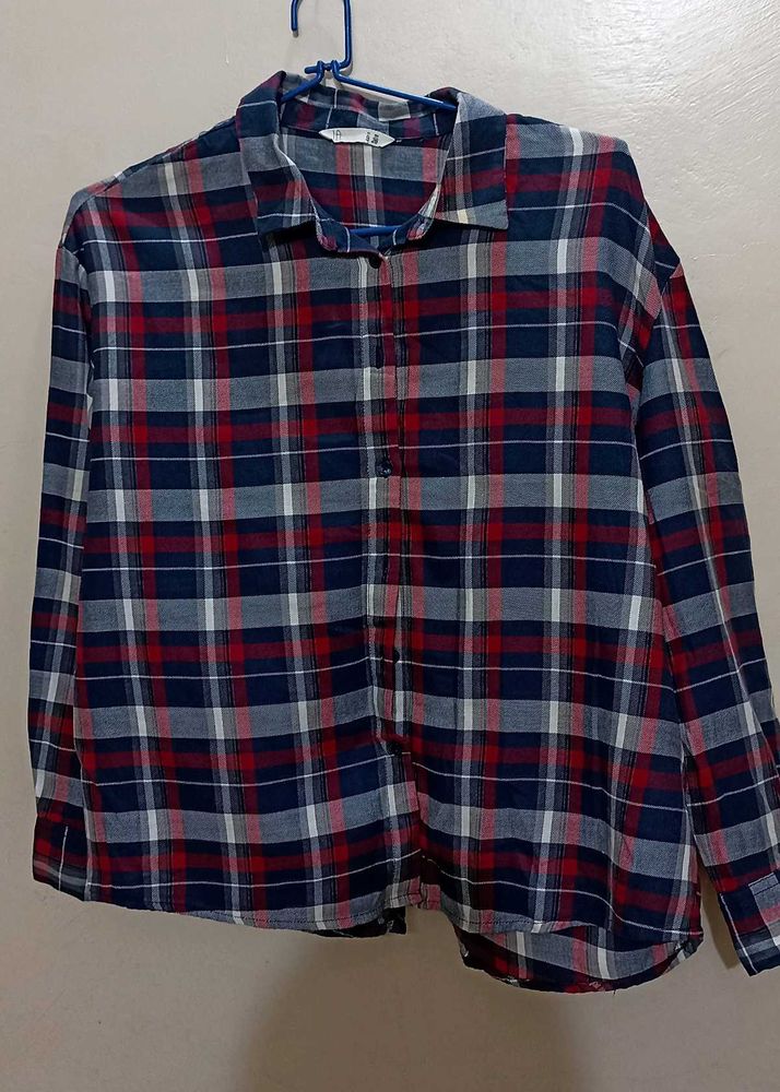 Plaid Flannel Shirt