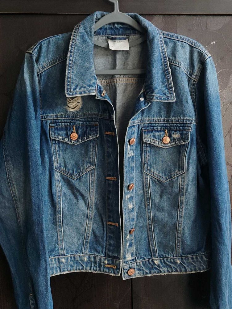 Washed Denim Jacket