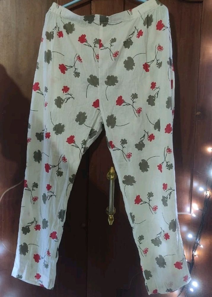 Printed Palazoo Pant And Dupatta Set