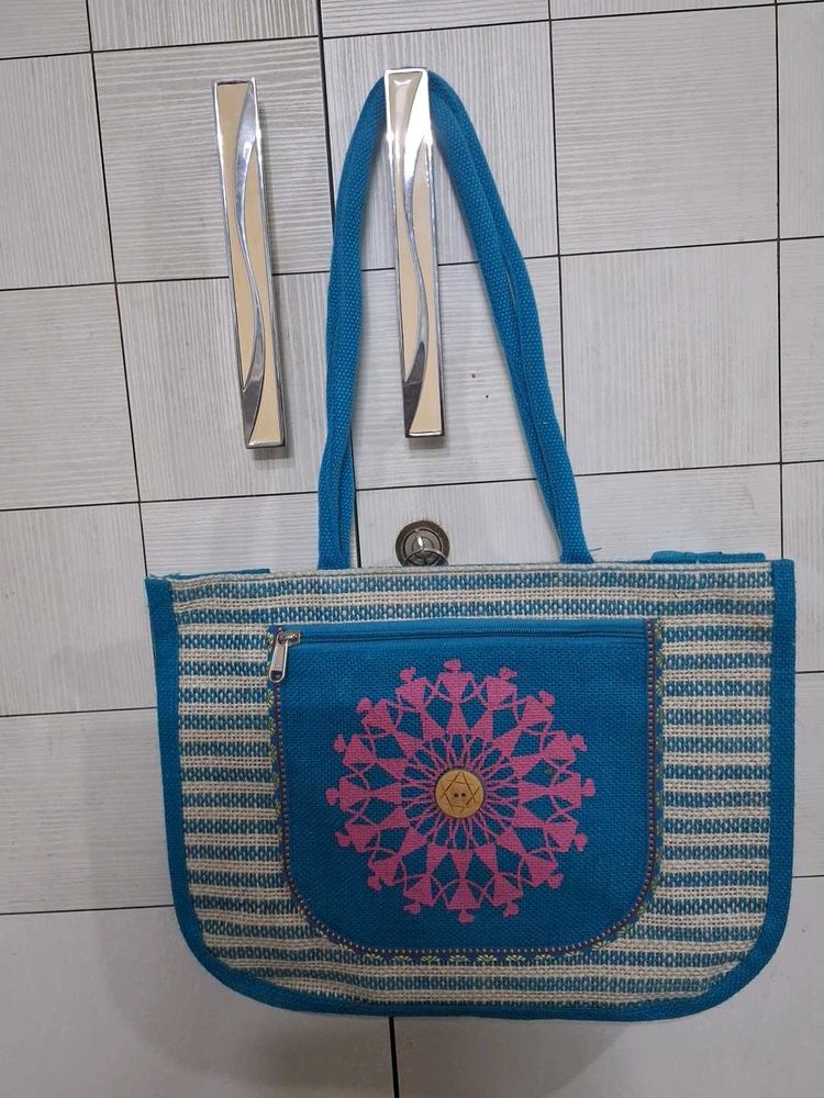 Blue Handbag