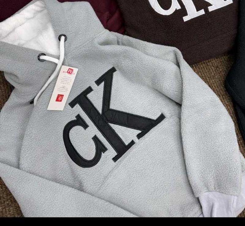 CK Grey Fleece Hoodie
